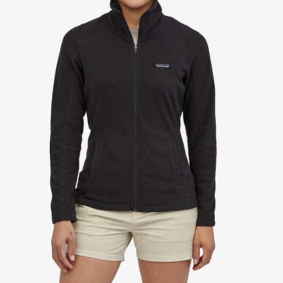 Patagonia Jackets & Blazers - Patagonia Women's Micro D Black Fleece Jacket Size Large 25416